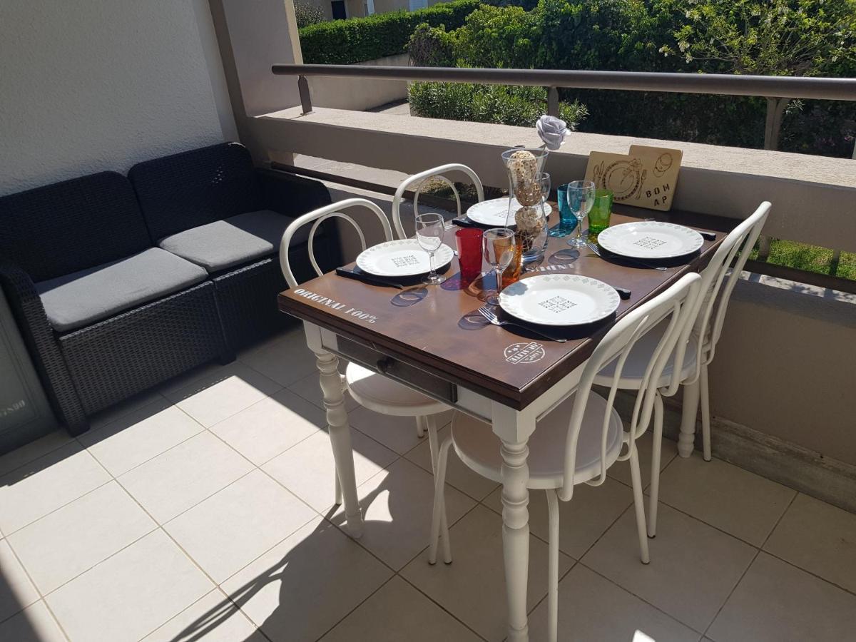 La Rose Des Sables, T2 A La Mer, Terrasse Et Garage Frontignan Buitenkant foto